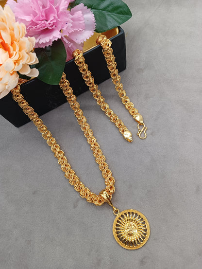 Luxurious Men’s Gold Plated Pendant with Chain Vol 2 – Stylish Gold Jewelry, men’s gold plated pendant with chain, gold plated pendant for men, luxurious men’s pendant chain, gold jewelry for men, casual gold pendant men, gold plated necklace for men, designer gold pendant men, men’s gold chain pendant combo, gold plated pendant jewelry men, stylish men’s gold pendant