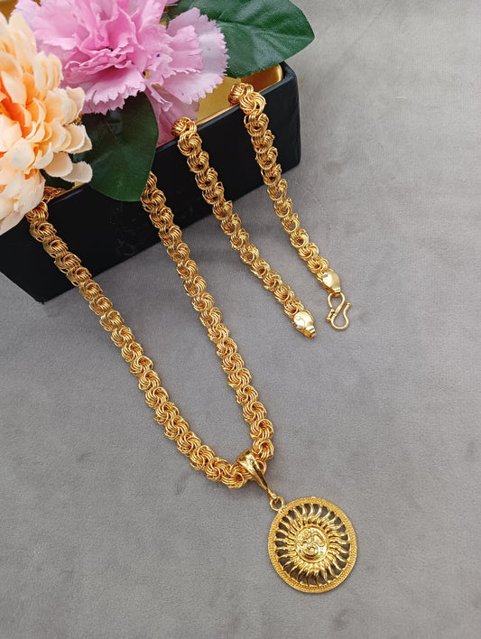 Luxurious Men’s Gold Plated Pendant with Chain Vol 2 – Stylish Gold Jewelry, men’s gold plated pendant with chain, gold plated pendant for men, luxurious men’s pendant chain, gold jewelry for men, casual gold pendant men, gold plated necklace for men, designer gold pendant men, men’s gold chain pendant combo, gold plated pendant jewelry men, stylish men’s gold pendant