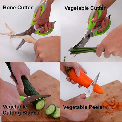 Kitchen shears detachable blades for easy cleaning and dishwasher safe