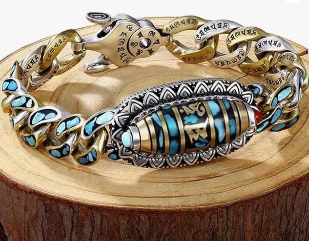dzi bead bracelet, nine eyed dzi bracelet, six character mantra bracelet, lucky charm bracelet, spiritual bracelet for men, tibetan bracelet, mantra bracelet for men, tibetan dzi bead, protection bracelet for men, fortune bracelet for men

