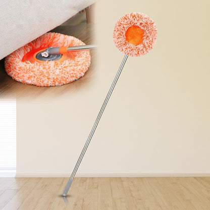 Spin mop with easy wring function for multi-use cleaning