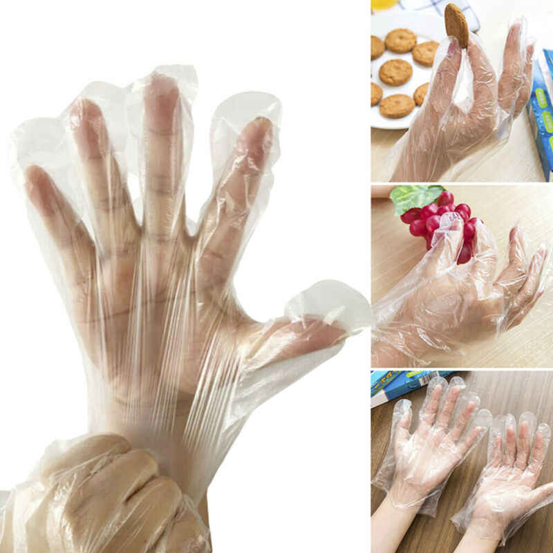 Gloves pack with label, plastic hand gloves, disposable gloves, clear hand gloves, food-safe gloves, transparent gloves for kitchen, hair dye gloves, single use gloves, powder free gloves, hospital gloves, beauty salon gloves