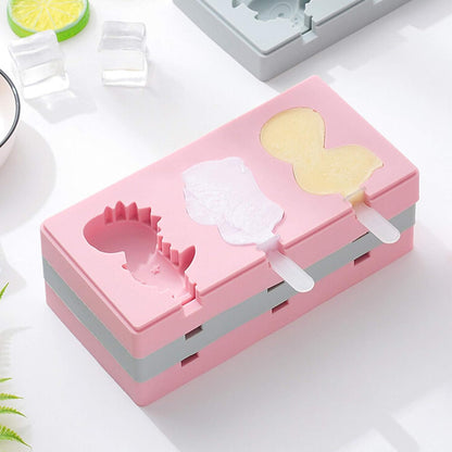 Food-grade silicone ice cream mold for kulfi, yogurt pops, and desserts