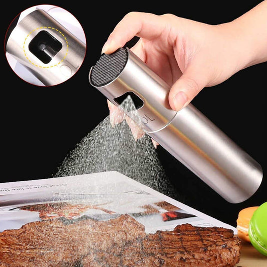 Compact Dosa Oil Spray Bottle, Stainless steel and glass oil spray bottle for dosa and kitchen use