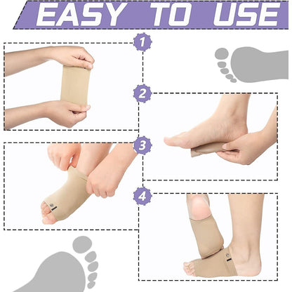 How to use Compression arch support foot sleeve for daily comfort