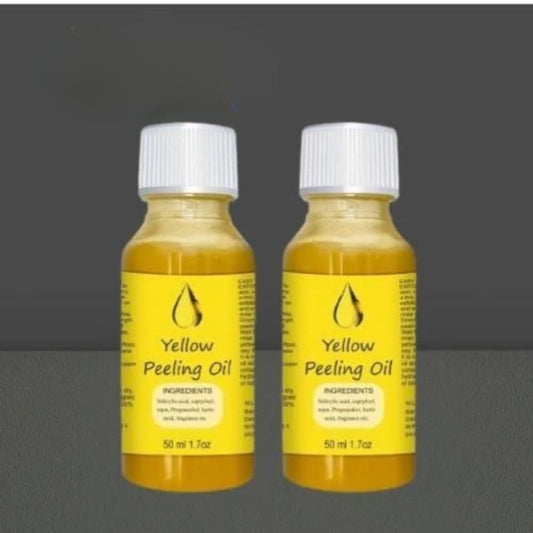 Peeling Oil for Dark Skin – 50ML Pack of 2 | Skin Whitening & Pigmentation Removal Oil for Face & Body | Fast Action Peeling Formula