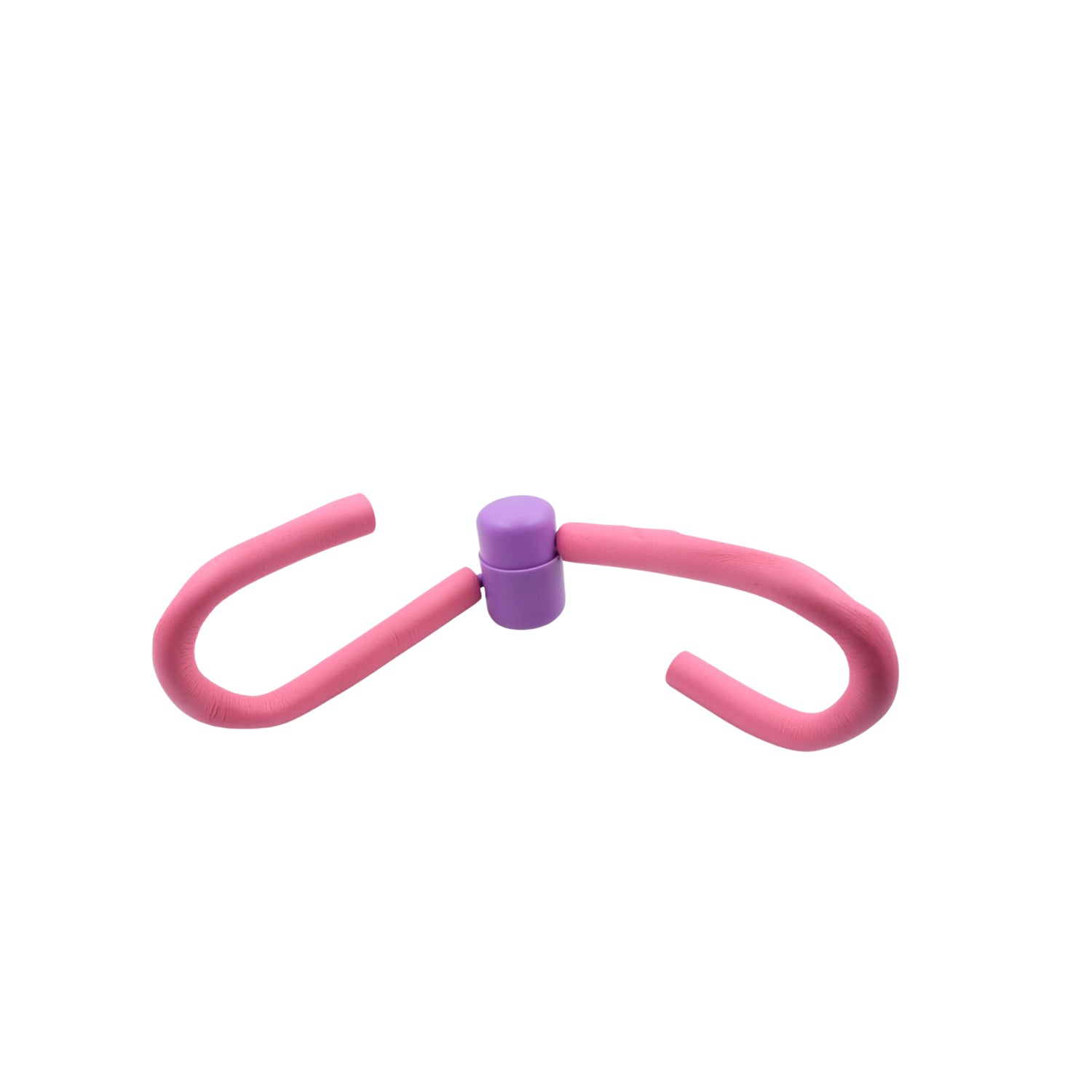 Compact thigh toner fitness equipment with resistance spring