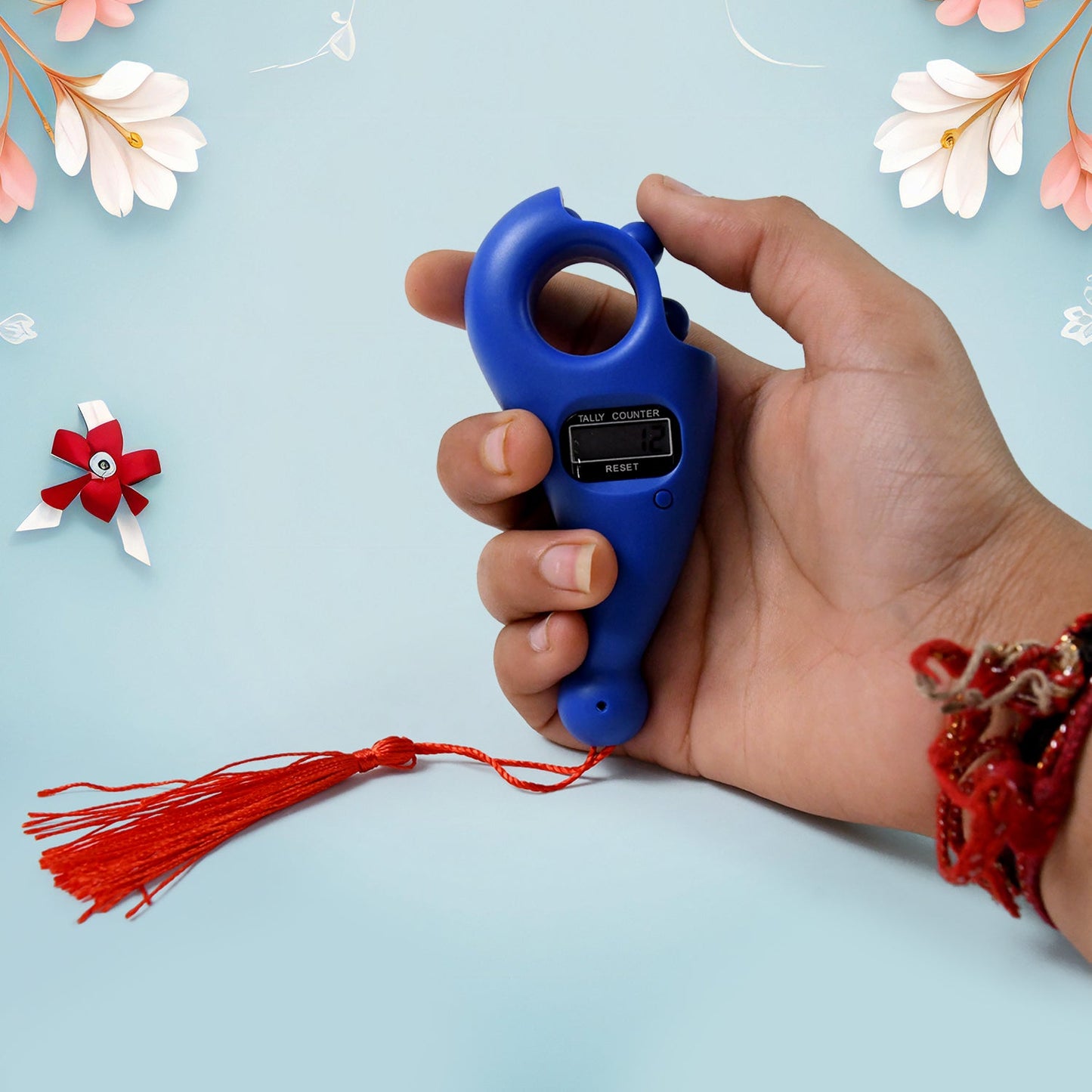 Religious digital tasbih counter with clear display screen