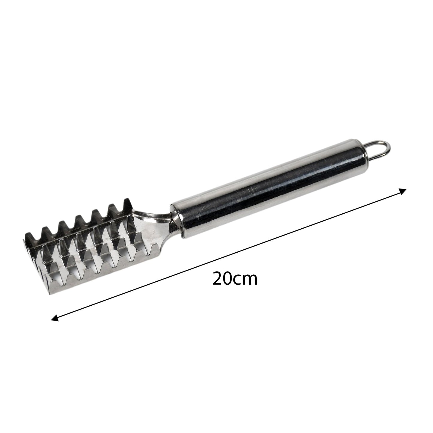 Professional grade fish descaling tool for home kitchen