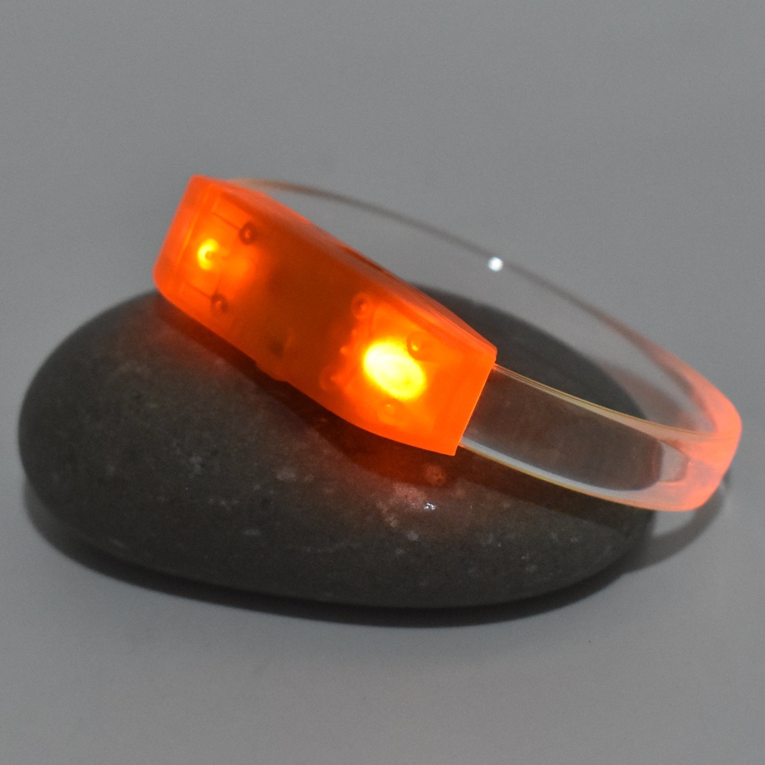 Lightweight LED wristband for running and events