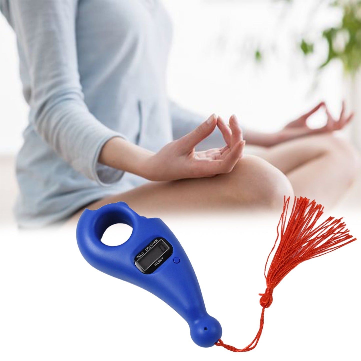 Plastic digital counter tool for zikr and namaaz recitations