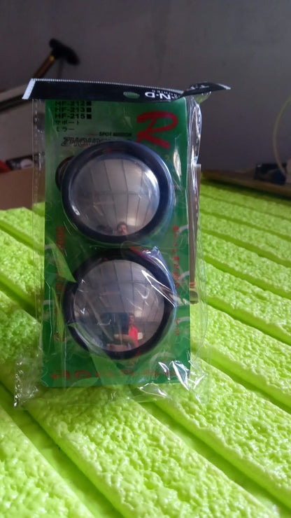 Car blind spot mirror with weatherproof adhesive for all vehicles