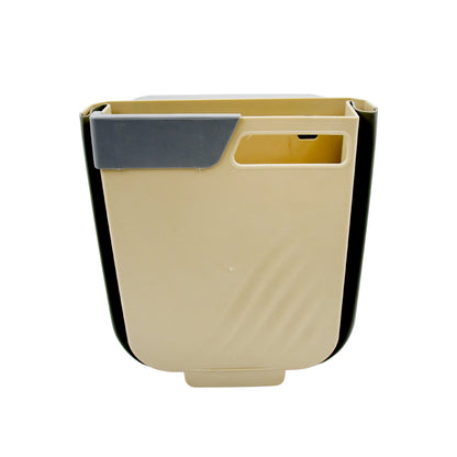 Portable trash holder used in bathroom for quick everyday waste collection