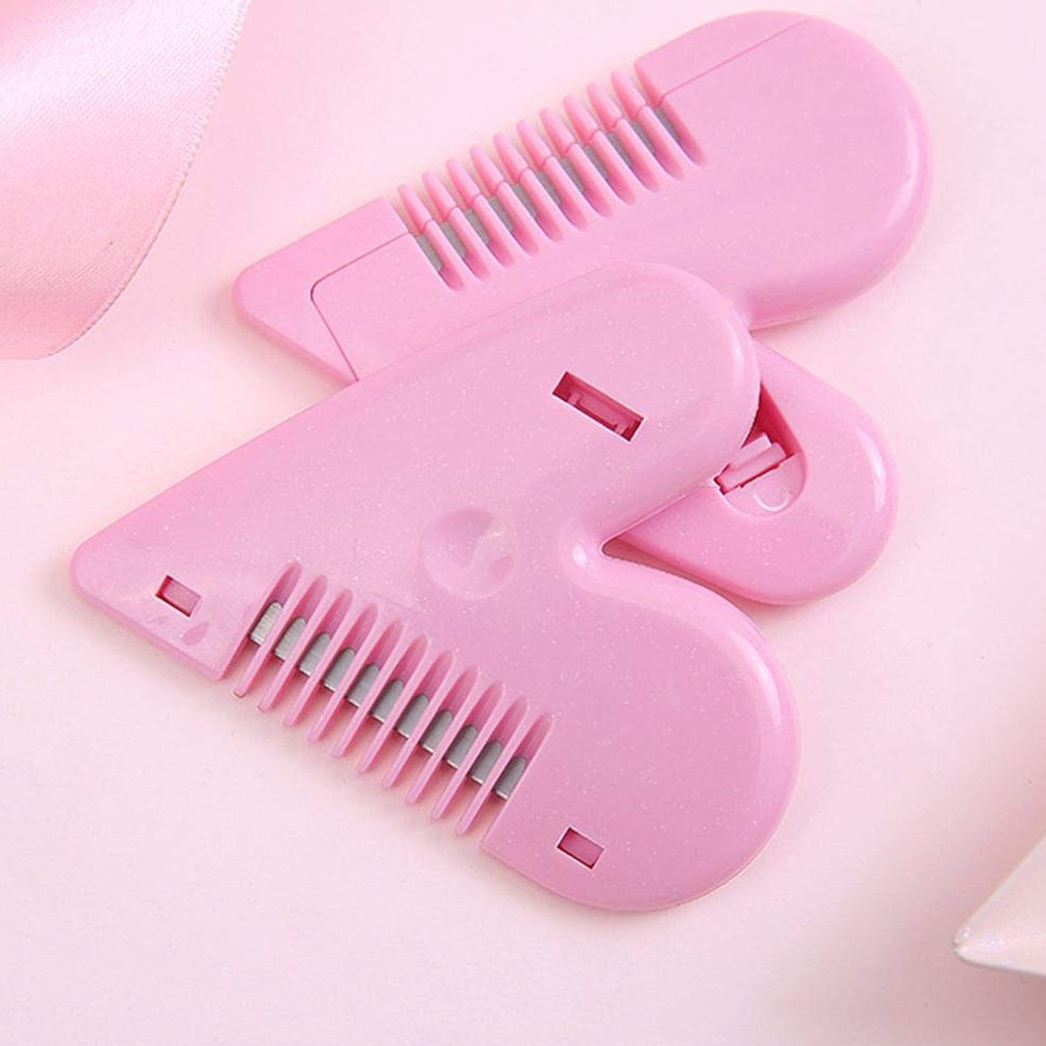Compact baby hair scissors stainless steel blades