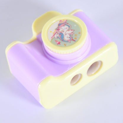 Cute camera shaped pencil sharpener for children’s stationery