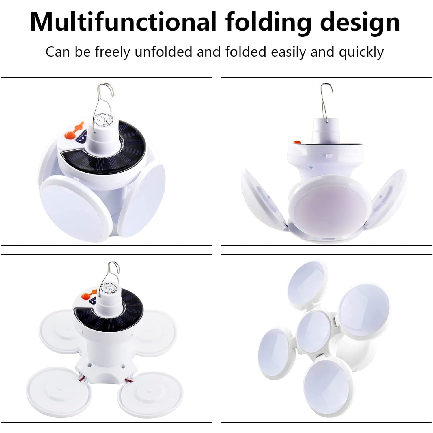 Multi-functional LED camping light used in night hiking