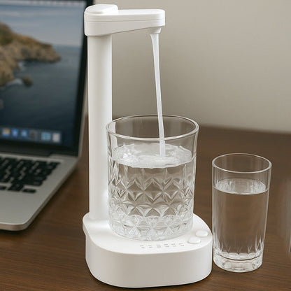 USB desktop water dispenser with compact design for tables