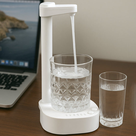 USB desktop water dispenser with compact design for tables