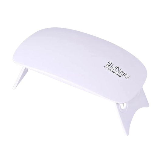 Portable UV LED nail dryer lamp with smart timer for gel polish