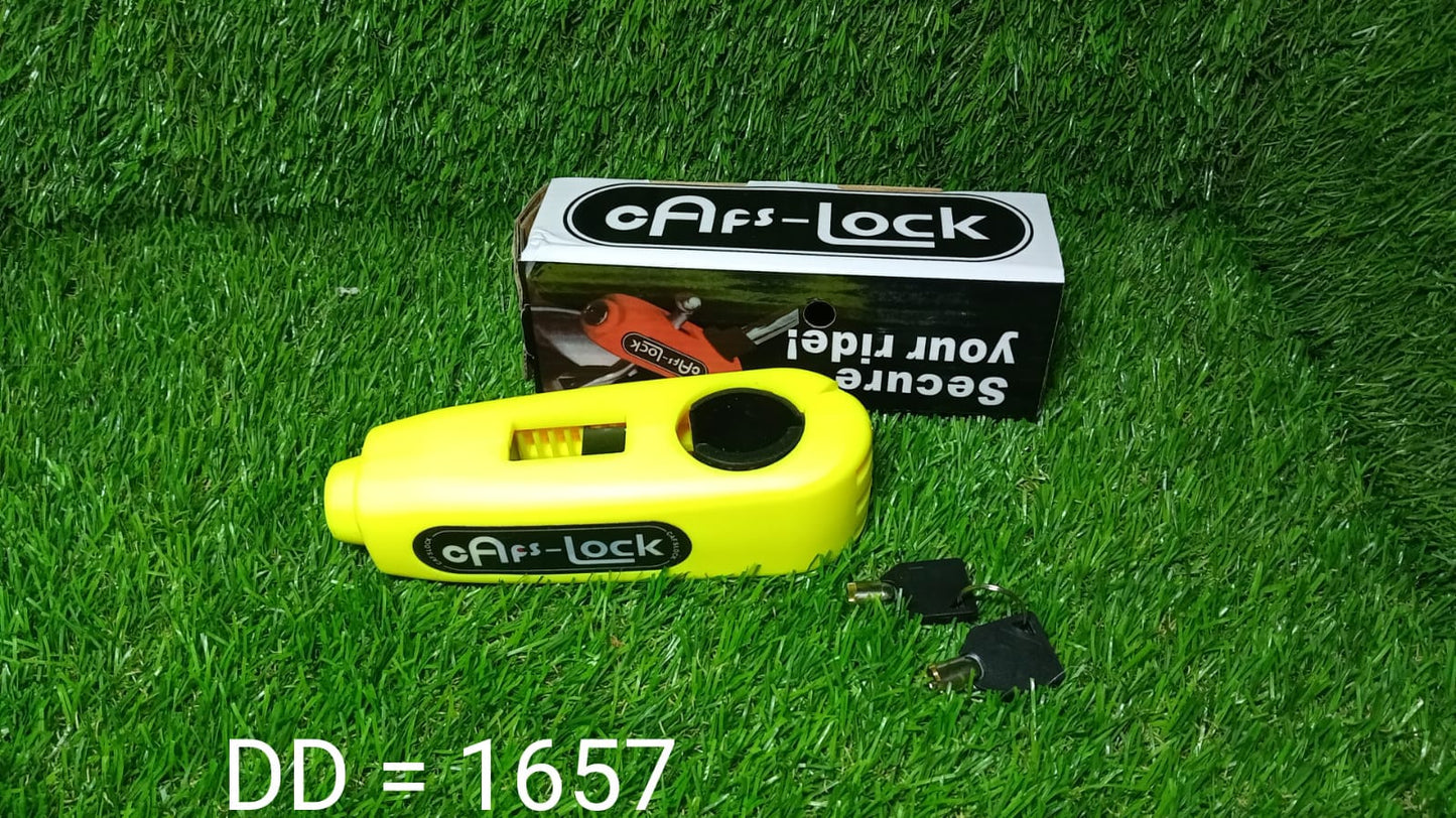 portable and secure bike lock for brake and handlebar, motorcycle security lock with brake lever system,