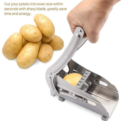 Vegetable cutter machine with suction base stability