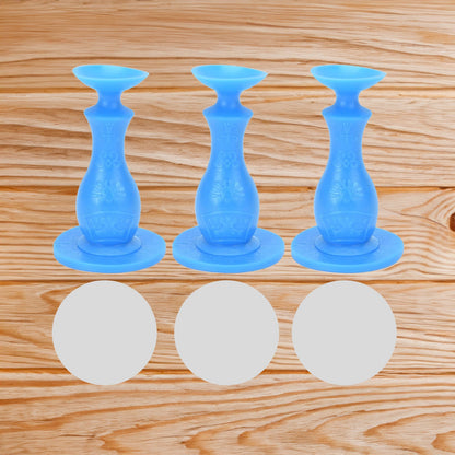 Soft rubber door stopper protecting machine gaskets