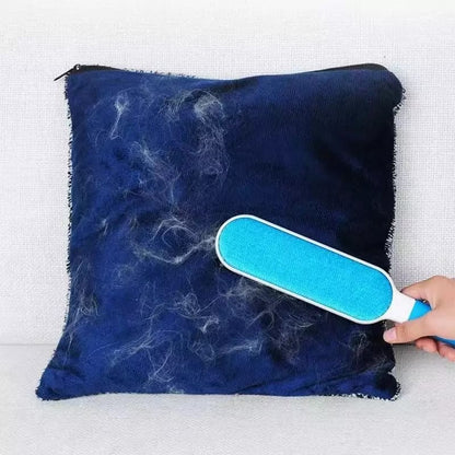 Double-sided pet fur remover for easy cleaning, pet hair remover, double sided fur brush, cat hair cleaner, dog fur remover brush, reusable pet hair brush, pet hair cleaner for couch, car seat hair remover