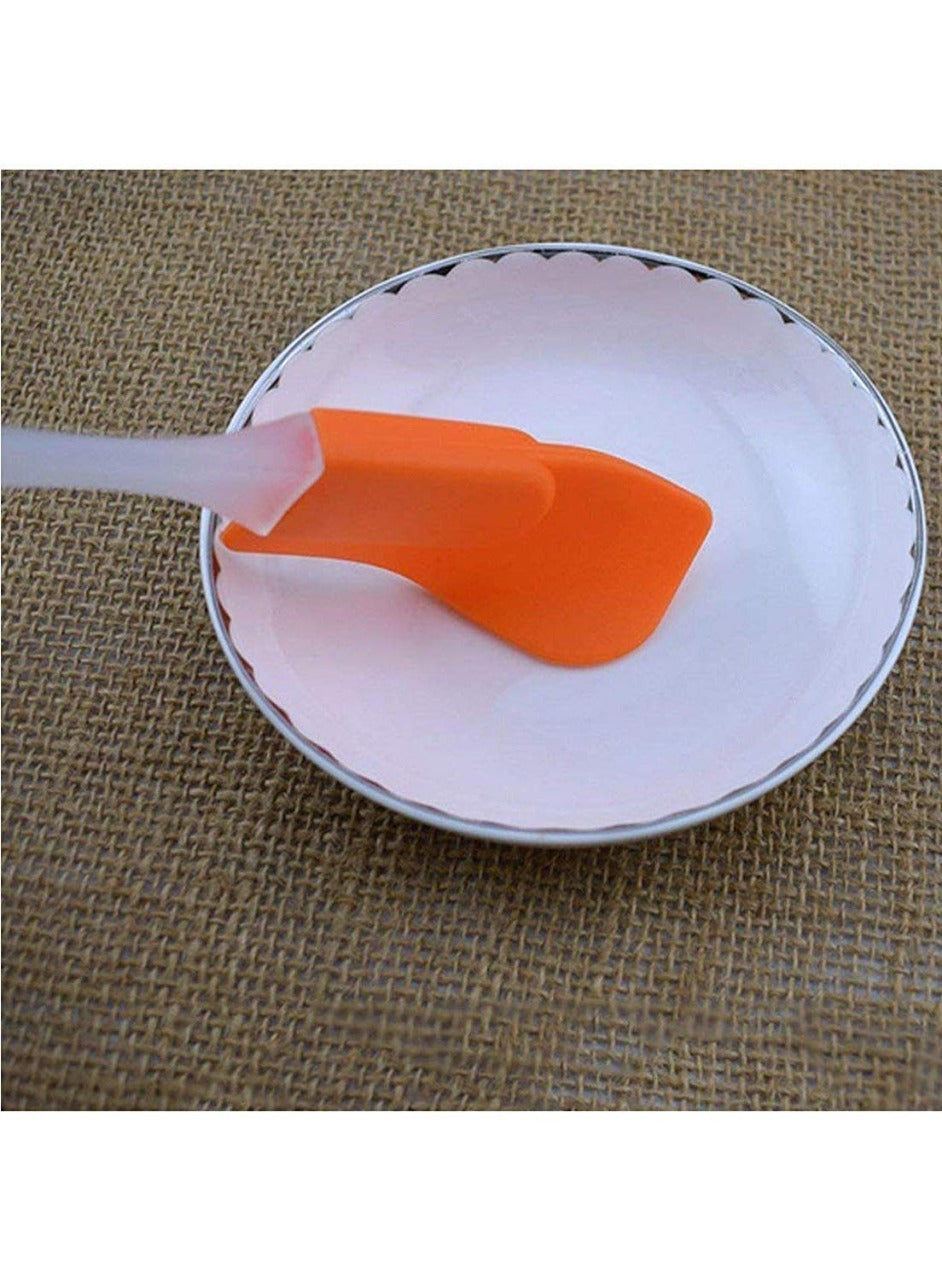 Baking spatula and brush, baking spatula set, silicone pastry brush, silicone baking tools, food-grade spatula, multicolor kitchen brush, heat resistant brush, BPA free kitchen tools, cake decorating tools, baking accessories India