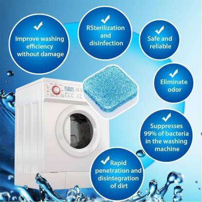 Deep cleaning tablet for washing machine, washing machine cleaner tablets, deep cleaning detergent tablets, washing machine tank cleaner, laundry machine cleaner tablets, stain remover tablets