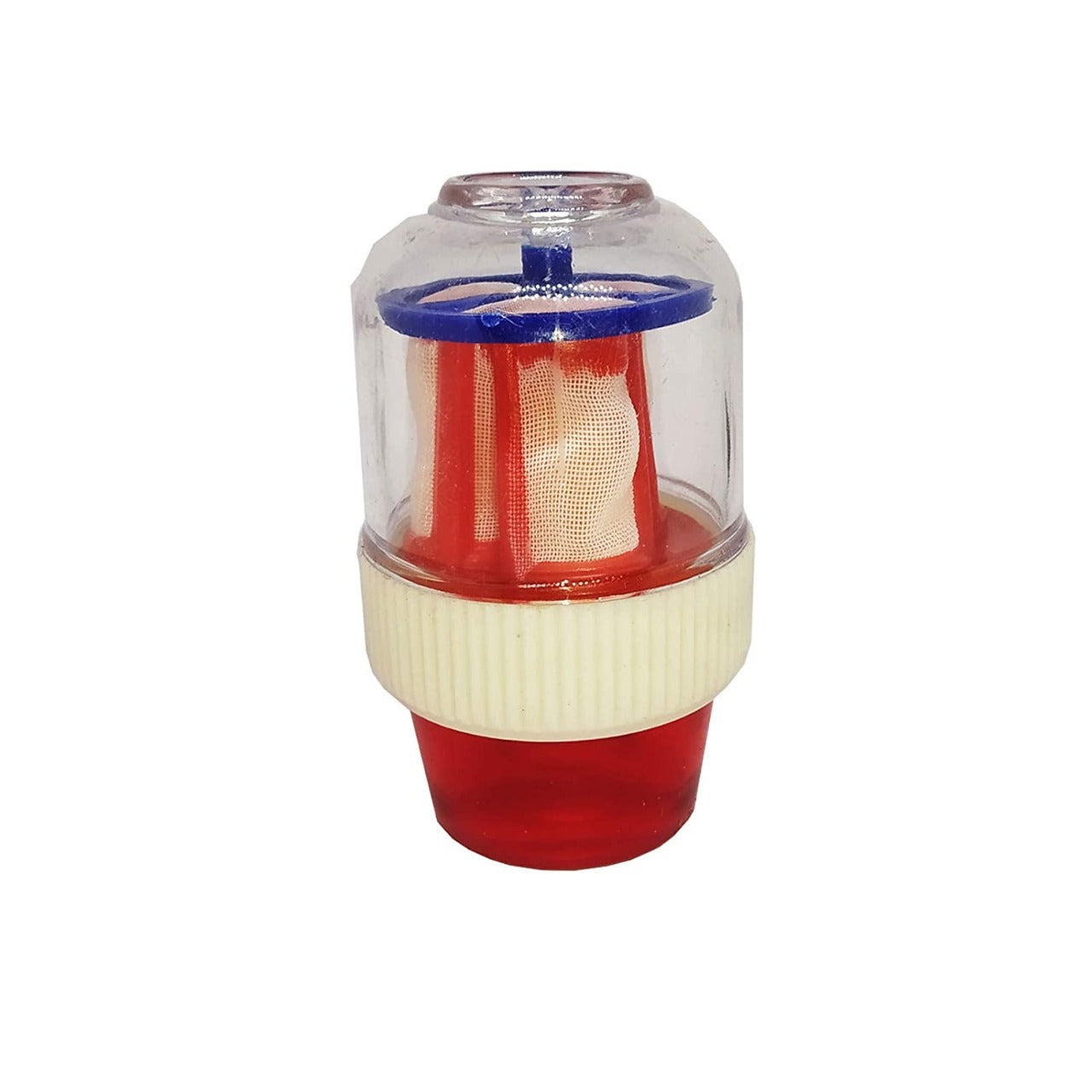 Candle filter cartridge for tap water, plastic. water tap candle filter, plastic tap filter cartridge, kitchen tap filter, bathroom tap filter, tap fan filter, mud remover filter, 3-layer tap filter, washable tap filter, worm dust filter, faucet water purifier, reusable water tap filter
