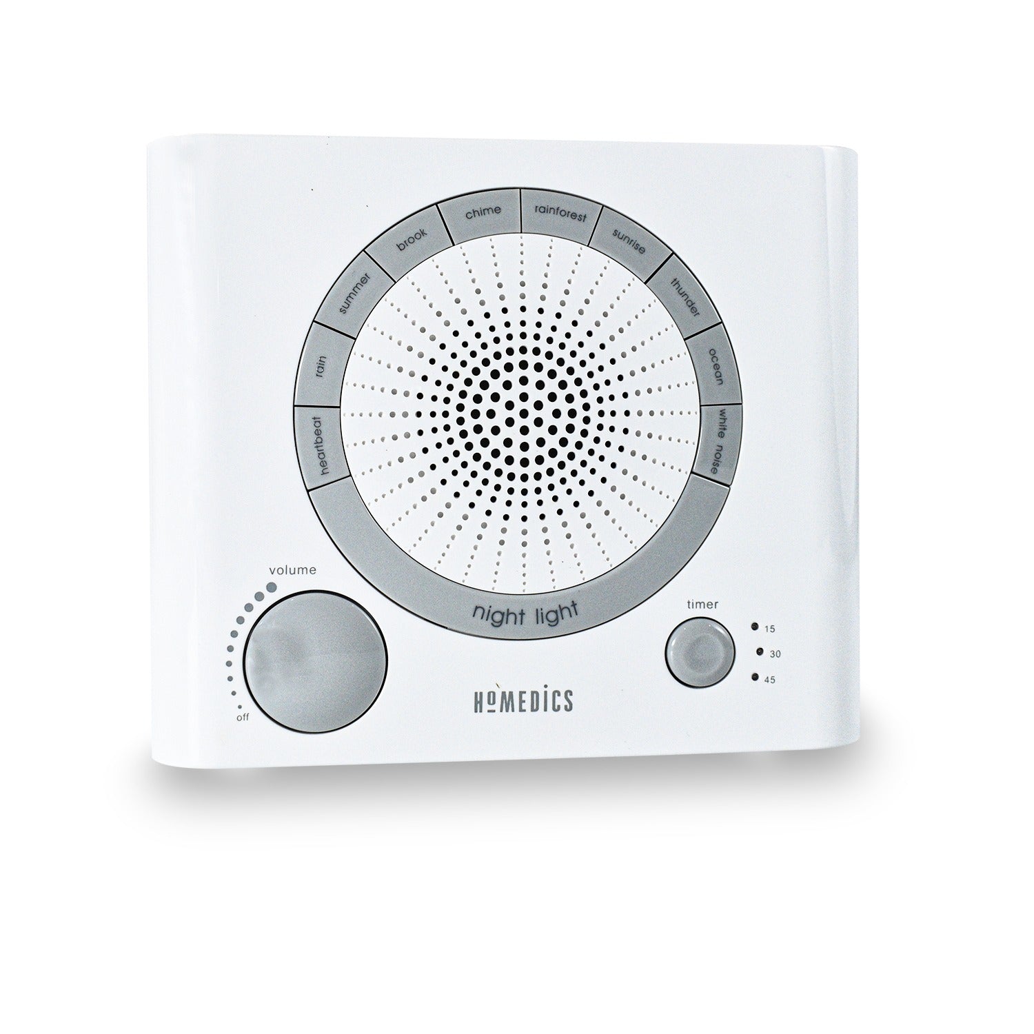 Sleep therapy machine with 8 high-fidelity sounds, includes auto-off timer. sleep sound machine, white noise machine, natural sound therapy, baby sleep aid, anxiety relief device, sleep timer device, stress relief machine