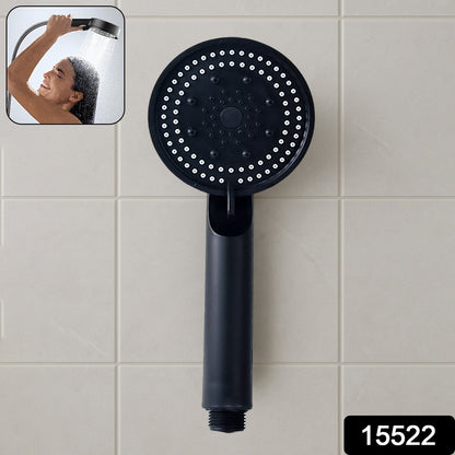modern handheld shower with high flow, eco-friendly handheld showerhead for daily use, detachable shower head for easy cleaning, handheld shower with adjustable spray settings, powerful pressure shower head for low water pressure, handheld bathroom shower with filter and hose, stylish chrome finish handheld shower head