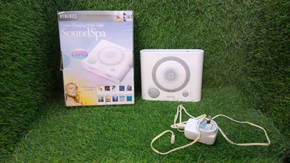 Machine for sleep therapy, sleep sound machine, white noise machine, natural sound therapy, baby sleep aid, anxiety relief device, sleep timer device, stress relief machine