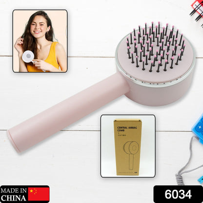 air cushion brush, hair massage brush, detangling comb, self-cleaning hairbrush, anti-frizz brush, scalp massage brush, long handle comb, plastic hairbrush, hair growth brush