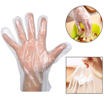 Clear gloves on hand, plastic hand gloves, disposable gloves, clear hand gloves, food-safe gloves, transparent gloves for kitchen, hair dye gloves, single use gloves, powder free gloves, hospital gloves, beauty salon gloves