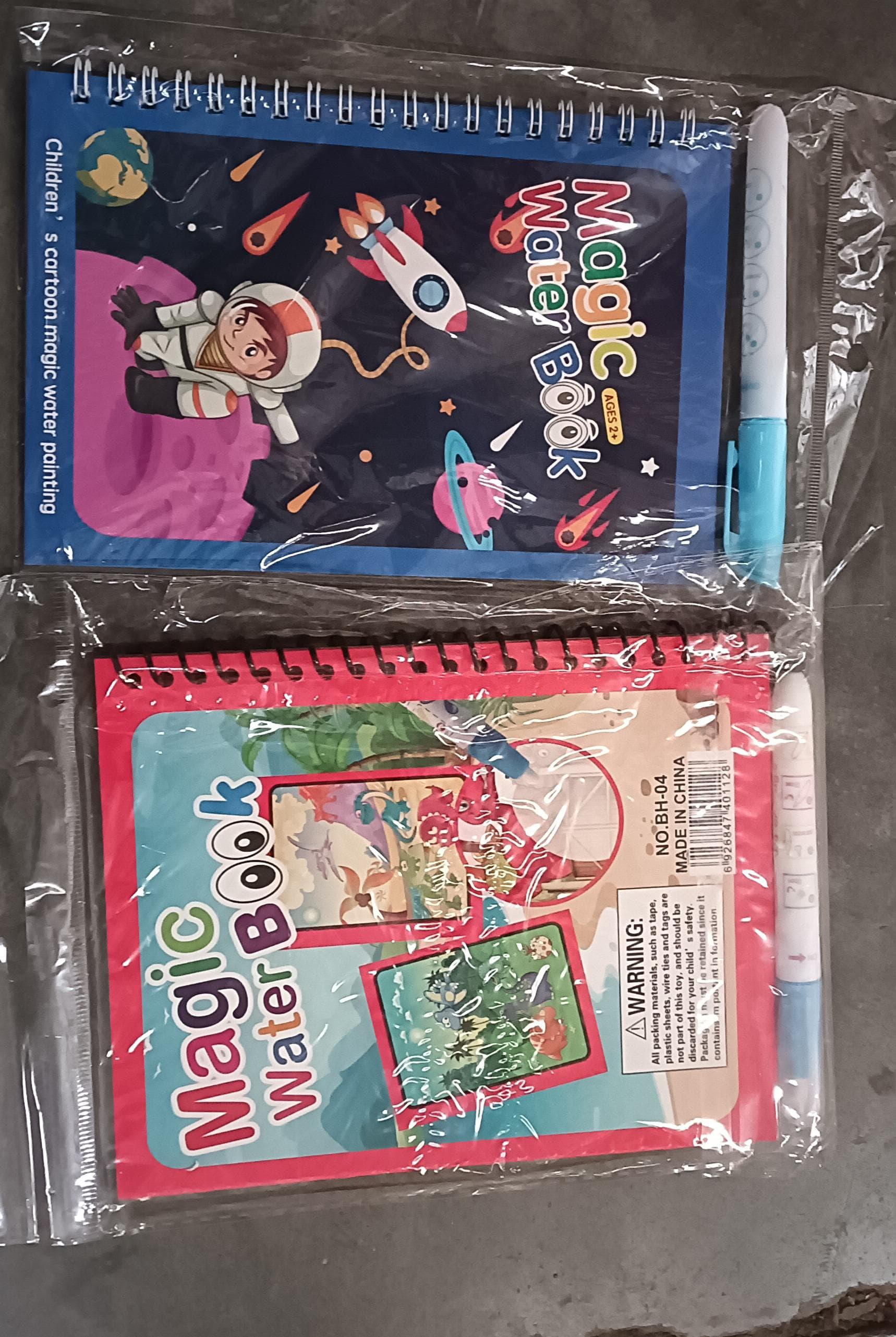 magic water coloring book, kids doodle board, reusable painting book, water pen coloring, travel toy for toddlers, mess-free drawing book