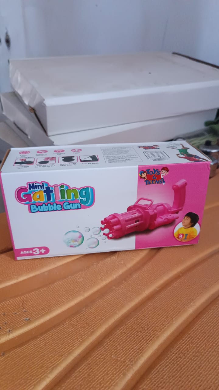8 hole bubble gun, electric bubble toy, gatling bubble machine, bubble blower gun for kids, outdoor bubble toy, battery operated bubble gun, kids fan bubble toy
