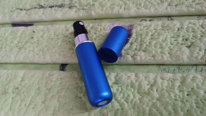 refillable fragrance container, compact travel perfume bottle, leak-proof atomizer spray, mix color perfume bottle set, mini scent spray bottle