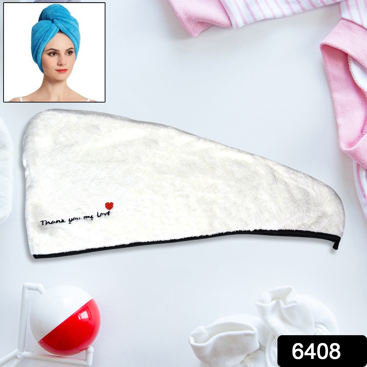 soft bath towel wrap for frizz-free drying, magic hair towel for curly and straight hair