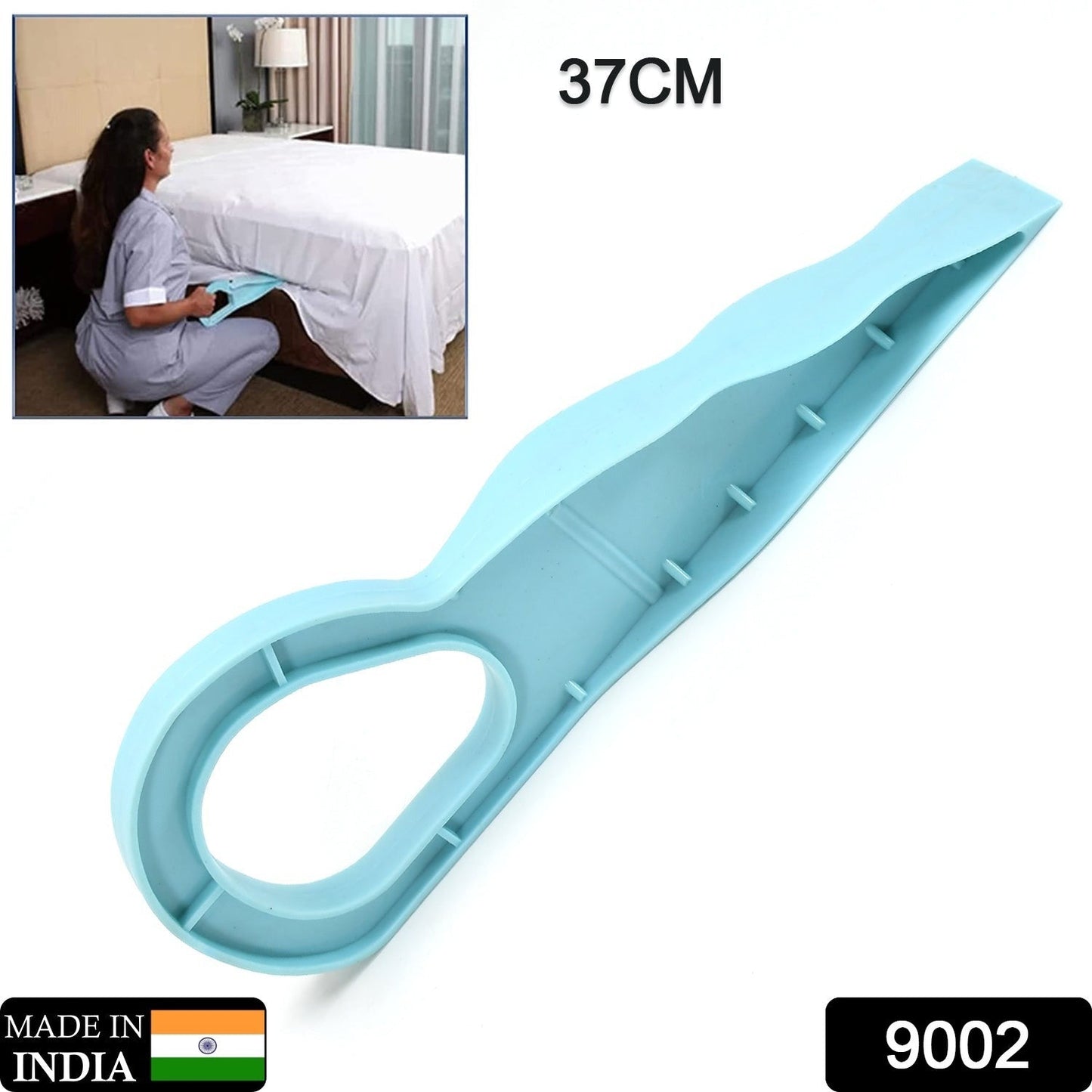 mattress lifter tool, bed sheet lifter, ergonomic mattress wedge, under mattress lifter, bed making tool, mattress elevator, easy bed sheet change, lifting wedge