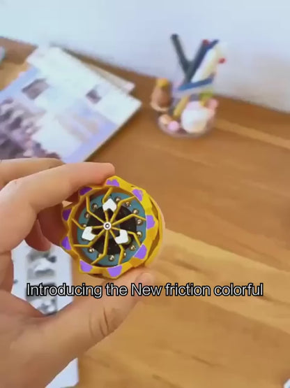 Handheld Thundering Gyroscope Toy for Kids – Friction Powered Spinning Top with Light & Inertia Action (Pack of 1)