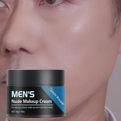 Men's Nude Makeup Cream 50gm – Natural Look, Lightweight Face Cream for All Skin Types