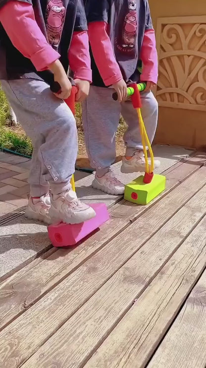 Foam Pogo Jumper for Kids | Safe & Fun Multicolor Jumping Stick | Lightweight Outdoor Toy
